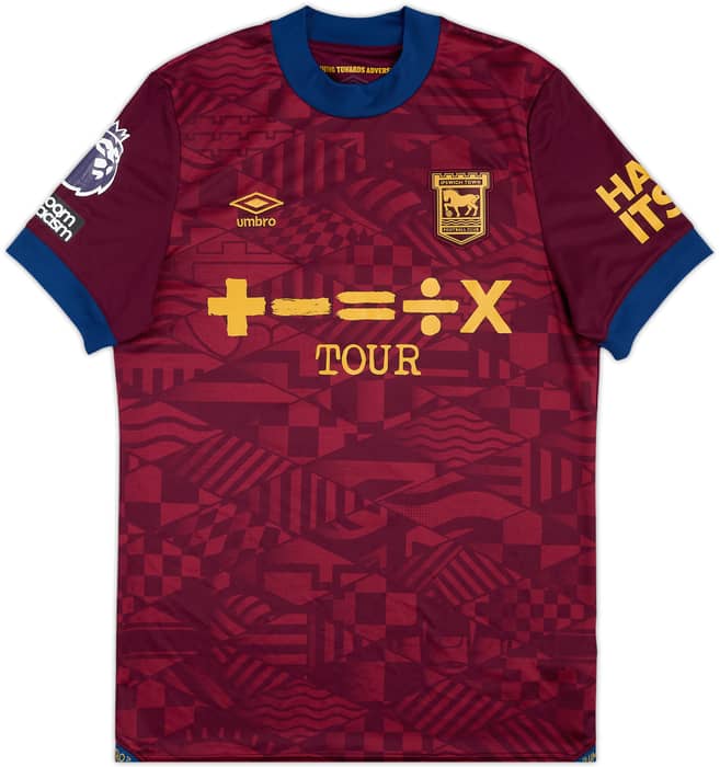 2024-25 Ipswich Match Issue Away Shirt Morsy #5