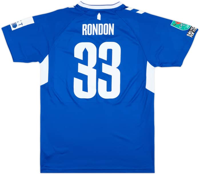 2022-23 Everton Match Issue Carabao Cup Home Shirt Rondon #33