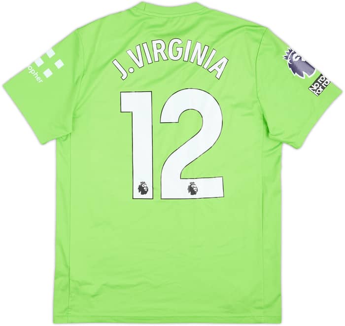 2024-25 Everton Match Issue GK Shirt J.Virginia #12