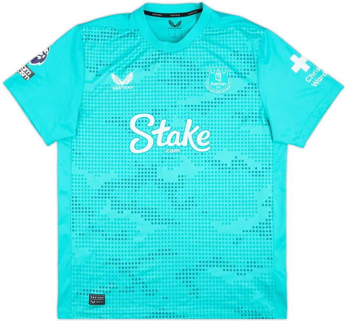 2024-25 Everton Match Issue GK Shirt J.Virginia #12