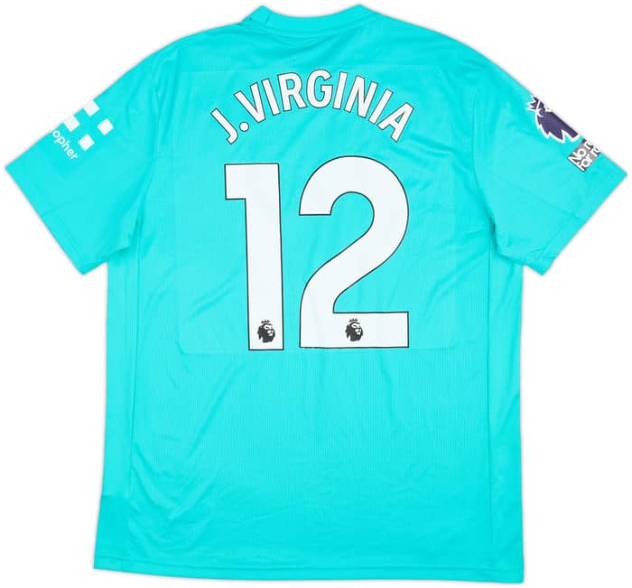 2024-25 Everton Match Issue GK Shirt J.Virginia #12
