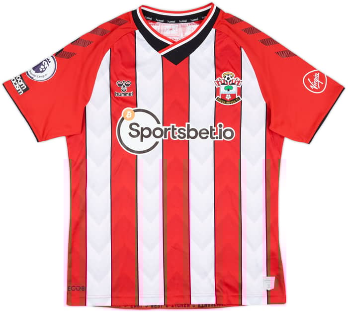 2021-22 Southampton Match Issue Home Shirt Romeu #6