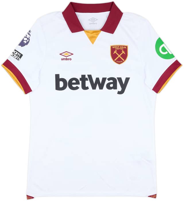 2024-25 West Ham Match Issue Away Shirt Emerson #33