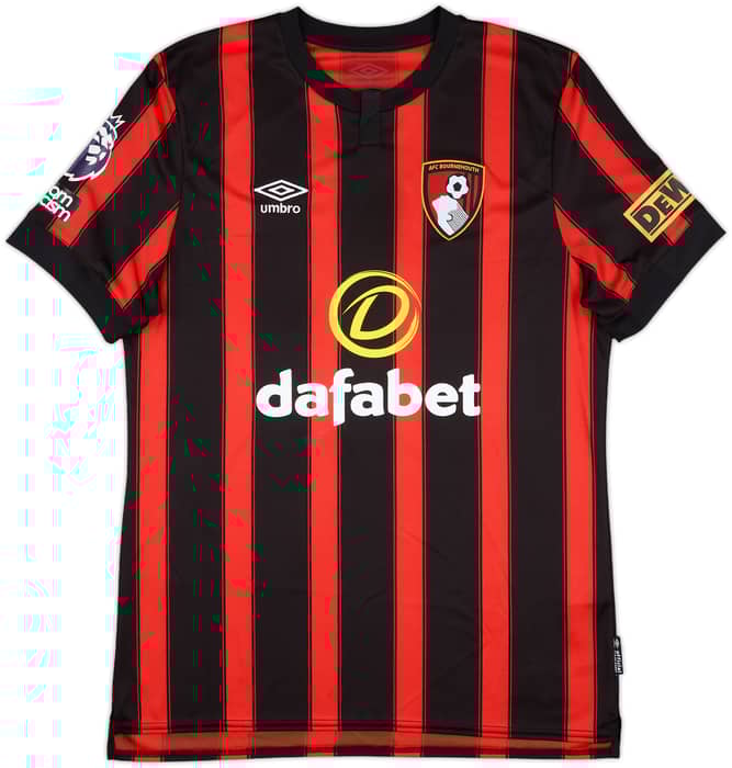2023-24 Bournemouth Match Issue Home Shirt Tavernier #16