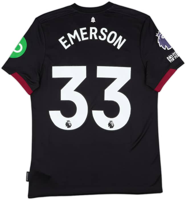 2024-25 West Ham Match Issue Away Shirt Emerson #33