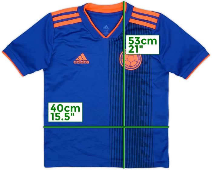 2018-19 Colombia Away Shirt - 10/10 - (S.Boys)