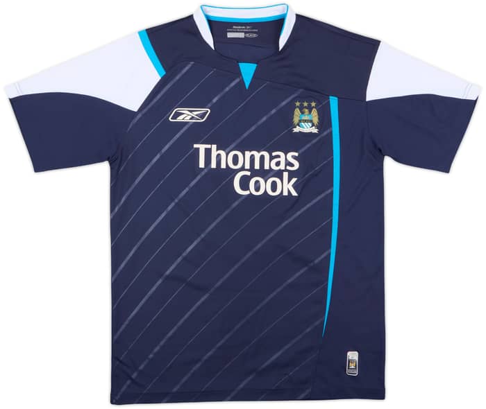 2005-06 Manchester City Away Shirt Dunne #22 - 6/10 - (M)