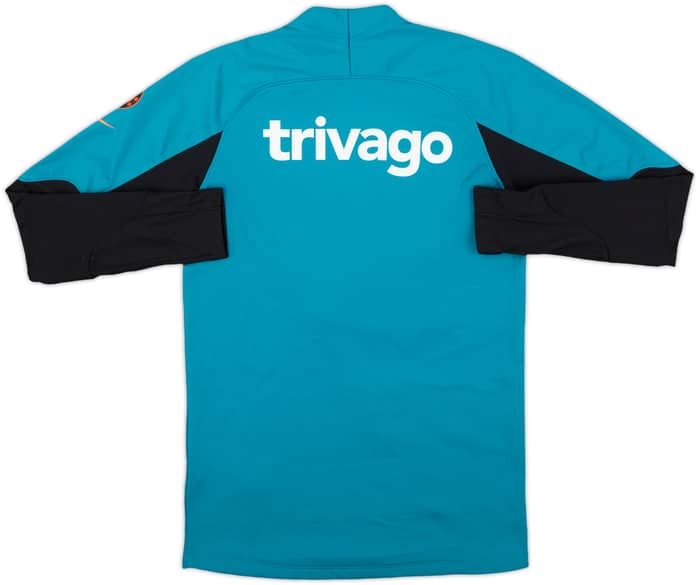 2021-22 Chelsea Nike 1/4 Zip Drill Top - 10/10 - (S)