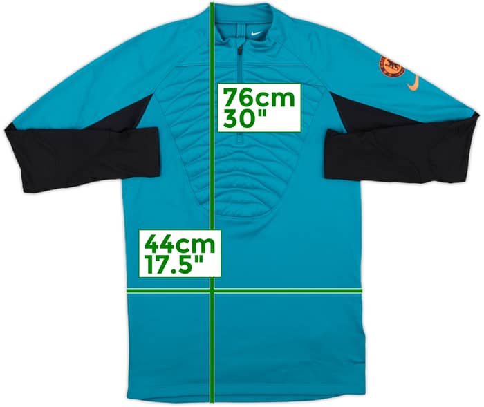 2021-22 Chelsea Nike 1/4 Zip Drill Top - 10/10 - (S)