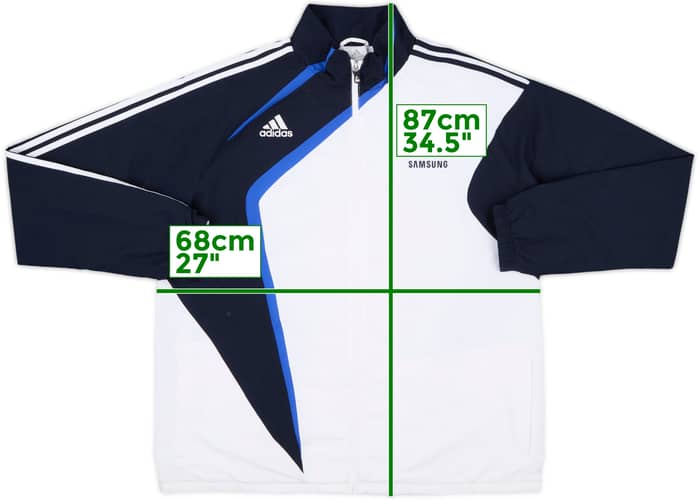2009-10 Chelsea adidas Track Jacket - 8/10 - (XXL)