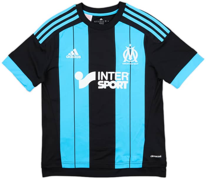 2015-16 Olympique Marseille Away Shirt Ocampos #7 - 10/10 - (L.Boys)
