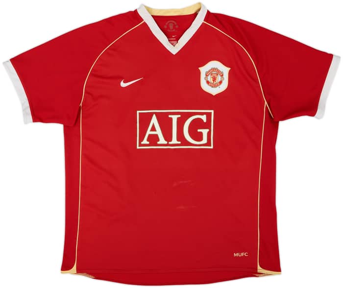 2006-07 Manchester United Home Shirt Ronaldo #7 - 5/10 - (XL)