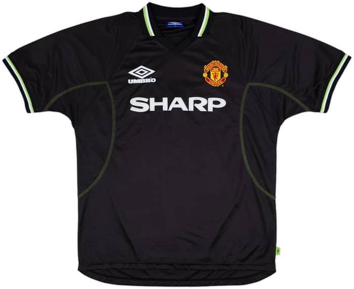 1998-99 Manchester United Third Shirt Scholes #18 - 8/10 - (XL)