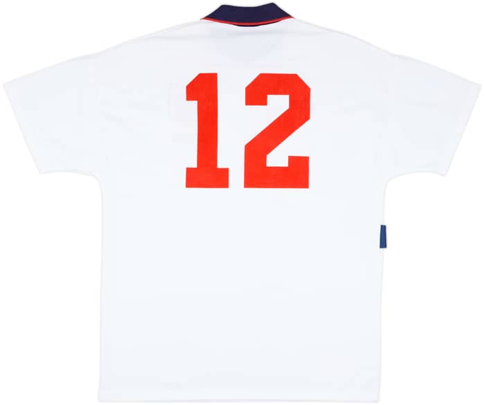 1993-94 England Youth Match Issue Home Shirt #12