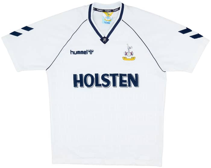 1989-91 Tottenham Home Shirt - 7/10 - (XL)
