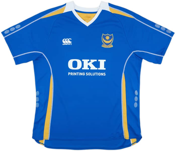 2007-08 Portsmouth Home Shirt Kanu #27 - 6/10 - (L)