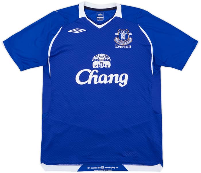 2008-09 Everton Home Shirt Cahill #17 - 10/10 - (M)