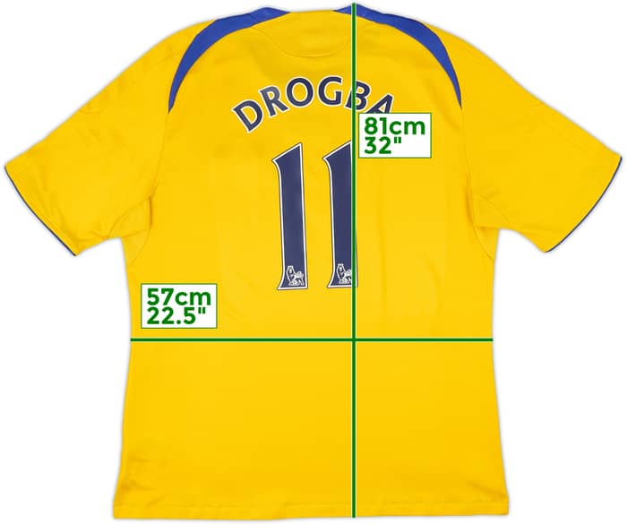 2008-09 Chelsea Third Shirt Drogba #11 - 8/10 - (XL)