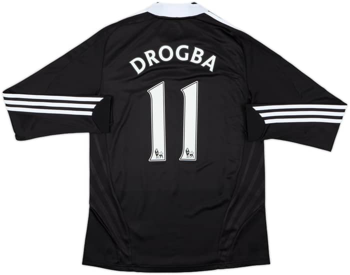 2008-09 Chelsea Away L/S Shirt Drogba #11 - 8/10 - (M)