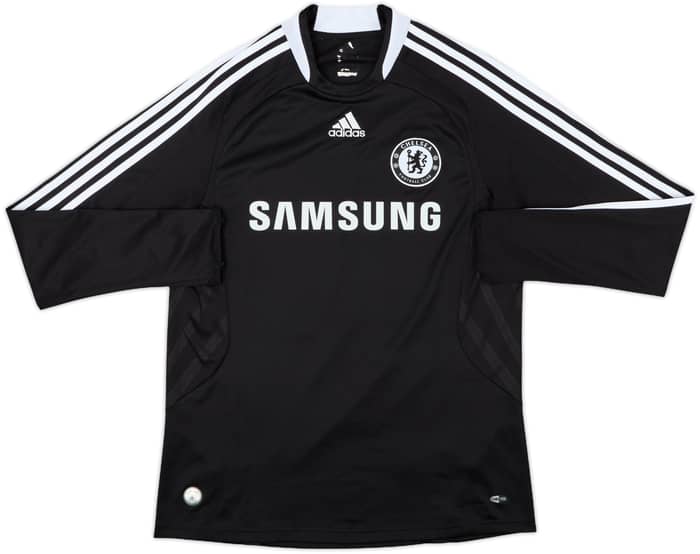 2008-09 Chelsea Away L/S Shirt Drogba #11 - 8/10 - (M)