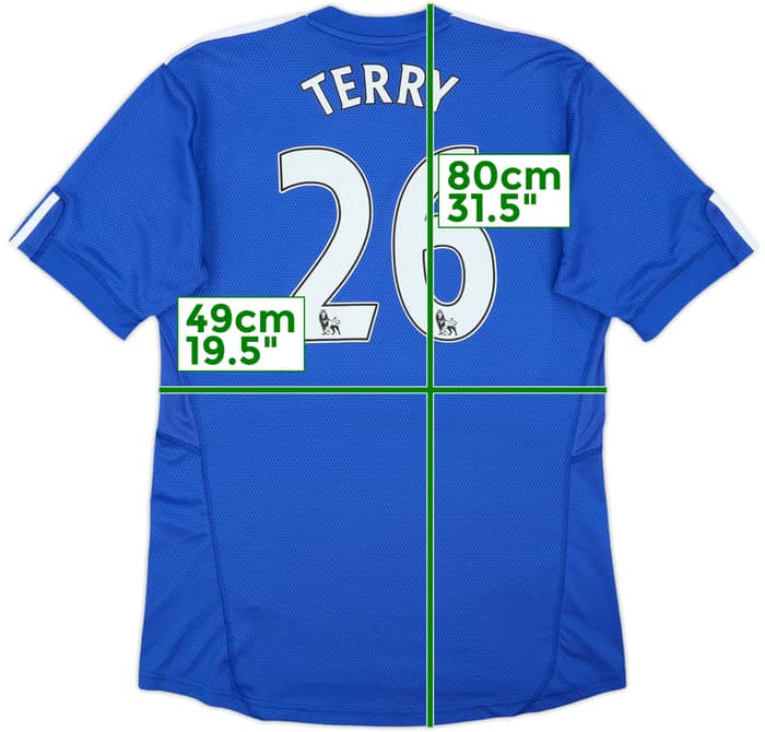 2009-10 Chelsea Home Shirt Terry #26 - 7/10 - (M)