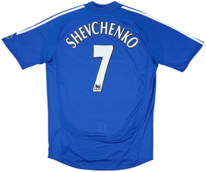 2006-08 Chelsea Home Shirt Shevchenko #7 - 7/10 - (M)