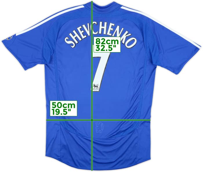 2006-08 Chelsea Home Shirt Shevchenko #7 - 7/10 - (M)