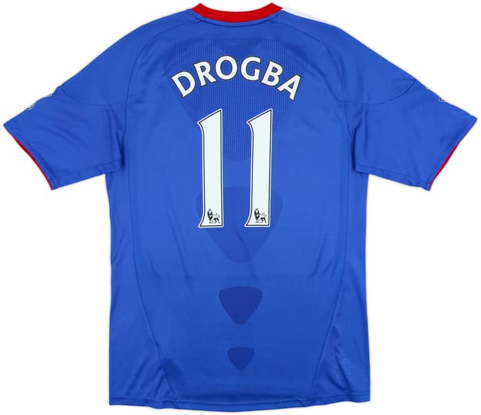 2010-11 Chelsea Home Shirt Drogba #11 - 9/10 - (M)