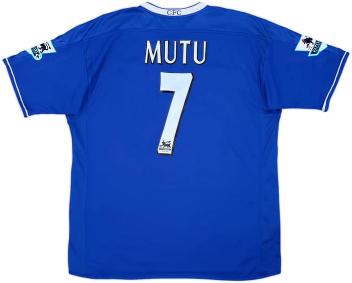 2003-05 Chelsea Home Shirt Mutu #7 - 6/10 - (XL)