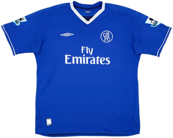2003-05 Chelsea Home Shirt Mutu #7 - 6/10 - (XL)