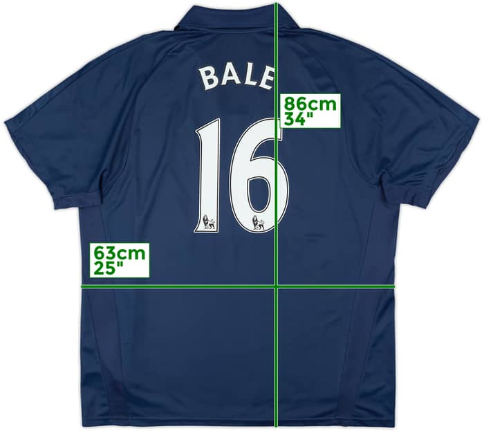 2007-08 Tottenham Away Shirt Bale #16 - 8/10 - (XXL)