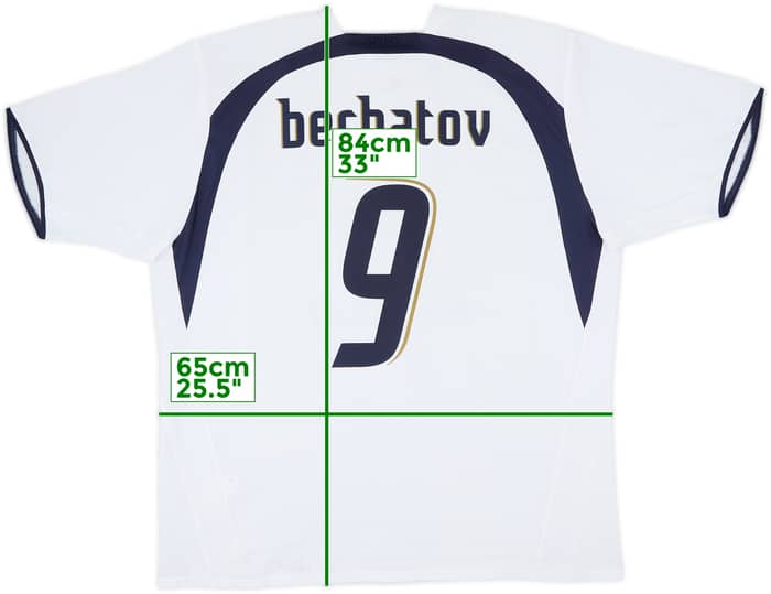 2006-07 Tottenham Home Shirt Berbatov #9 - 10/10 - (XXL)