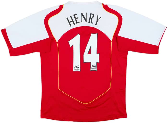 2004-05 Arsenal Home Shirt Henry #14 - 5/10 - (M)