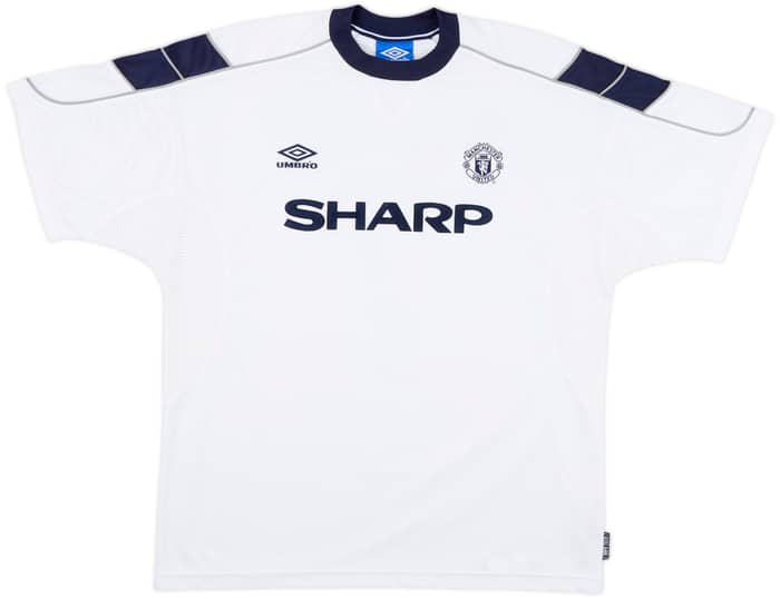 1999-00 Manchester United Third Shirt Beckham #7 - 6/10 - (XL)