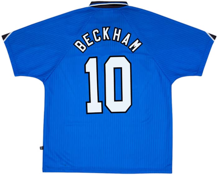 1996-98 Manchester United Third Shirt Beckham #10 - 10/10 - (XL)