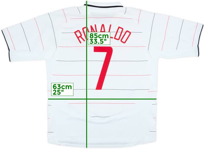 2003-05 Manchester United Third Shirt Ronaldo #7 - 7/10 - (XXL)