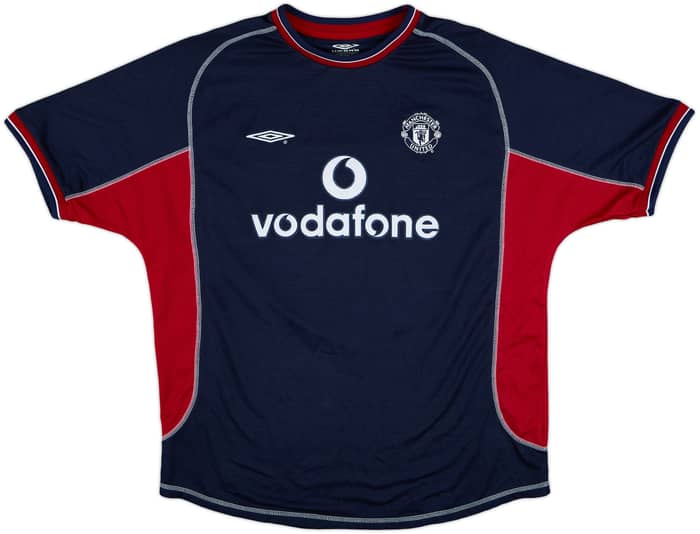 2000-01 Manchester United Third Shirt Beckham #7 - 8/10 - (XL)