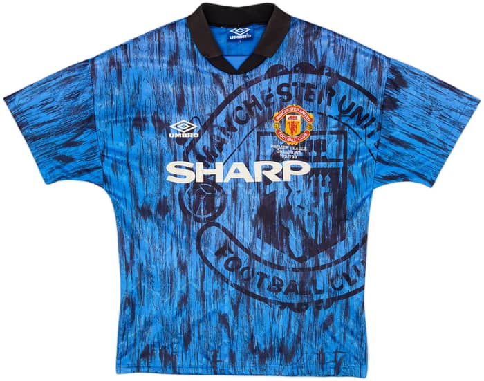 1992-93 Manchester United Away Shirt - 8/10 - (S)