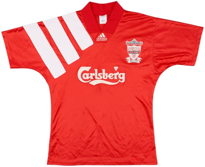 1992-93 Liverpool Centenary Home Shirt - 8/10 - (M)