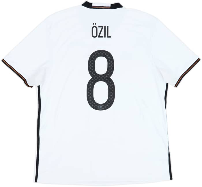 2015-16 Germany Home Shirt Ozil #8 - 5/10 - (XL)