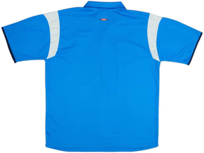2004-06 England Umbro 1/4 Zip Polo Shirt - 9/10 - (XL)