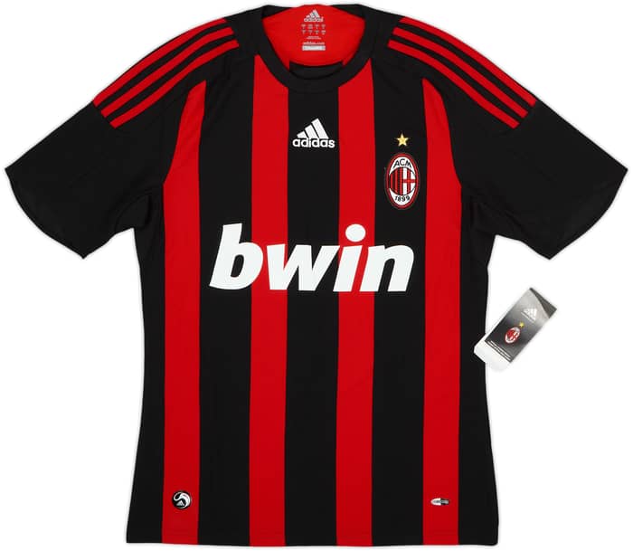 2008-09 AC Milan Home Shirt Beckmah #32 (S)