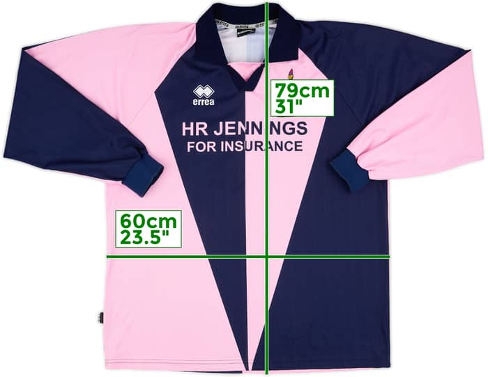 2004-05 Dulwich Hamlet Match Issue Home L/S Shirt #16