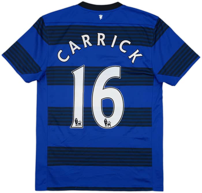 2011-13 Manchester United Away Shirt Carrick #16 - 8/10 - (M)