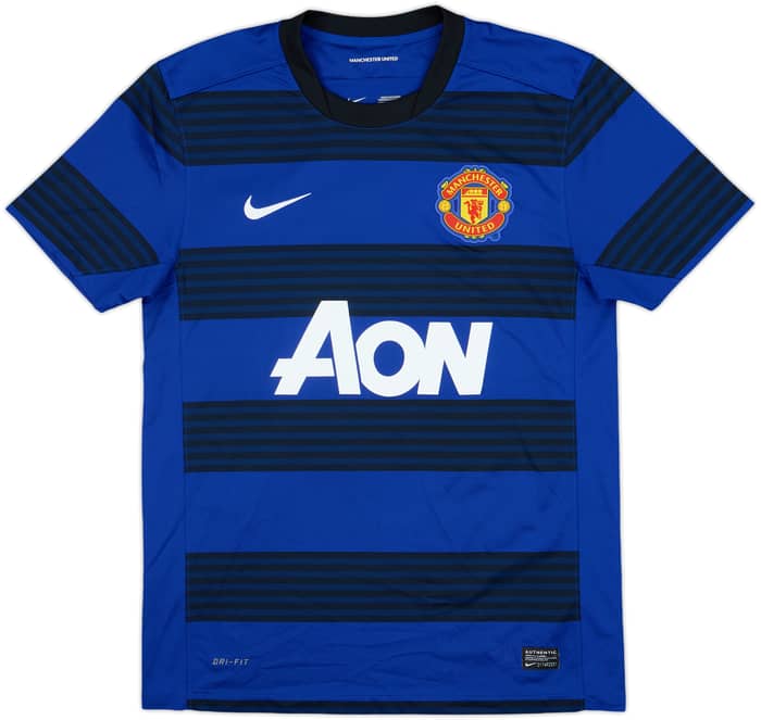 2011-13 Manchester United Away Shirt Carrick #16 - 8/10 - (M)
