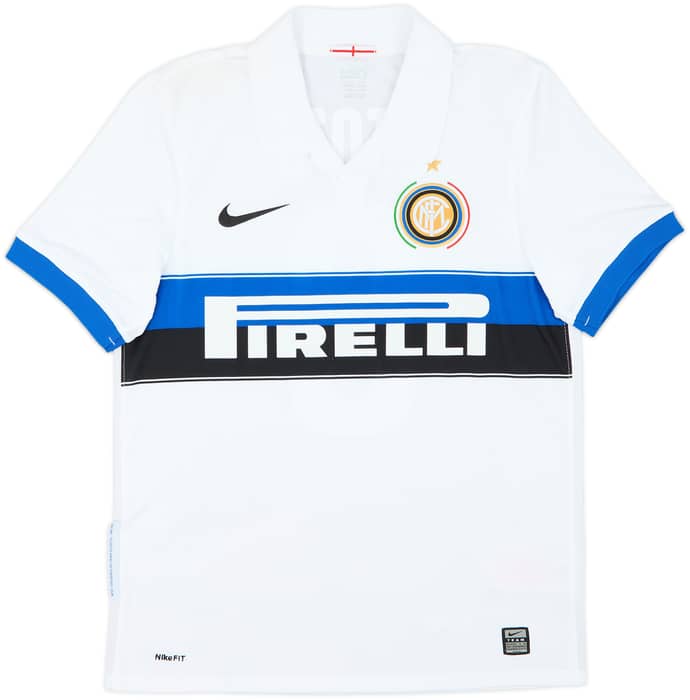 2009-10 Inter Milan Away Shirt Eto'o #9 - 9/10 - (S)