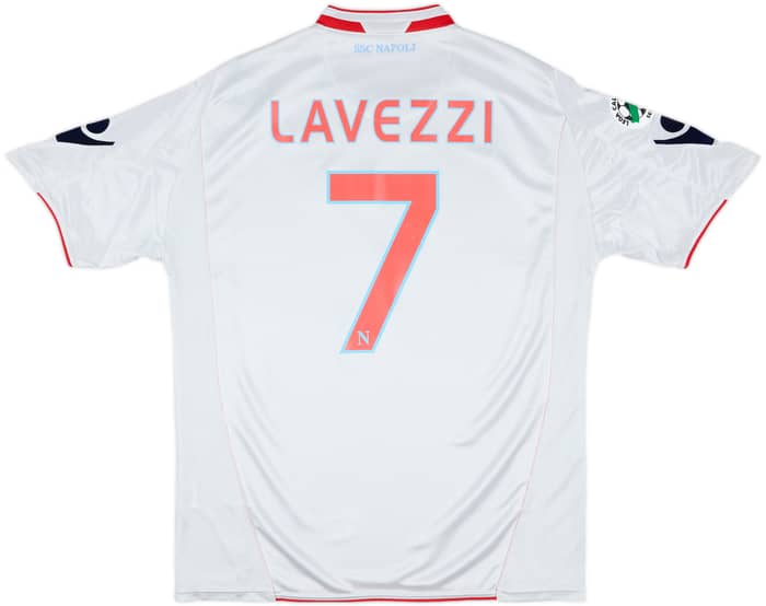 2009-10 Napoli Away Shirt Lavezzi #7 (L)