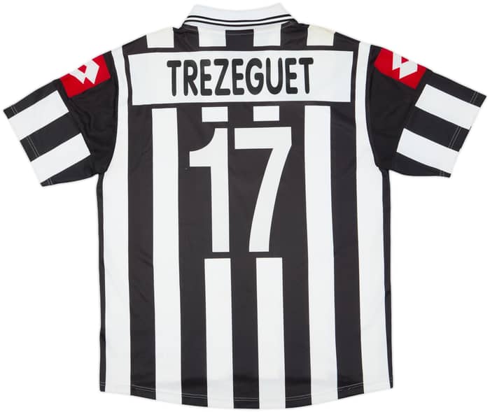 2001-02 Juventus CL Home Shirt Trezeguet #17 - 7/10 - (XXL)