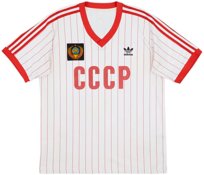 2005 Soviet Union adidas Originals Retro 1982 Away Shirt #11 - 8/10 - (L)