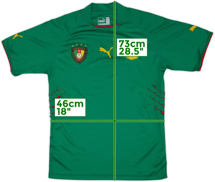 2004-06 Cameroon Home Shirt - 8/10 - (L)